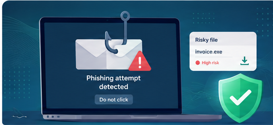 Threat report visual